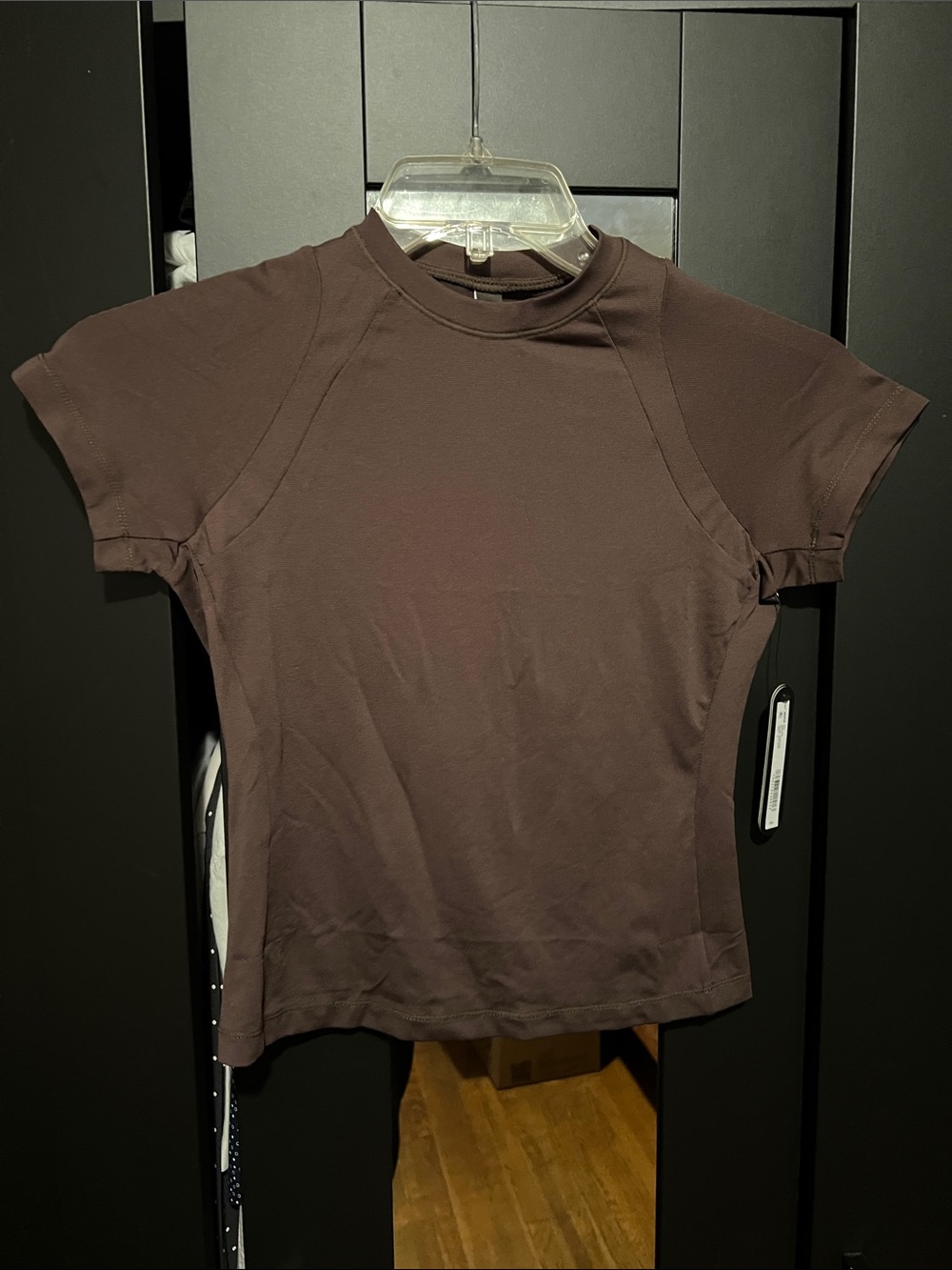 Nike X Skims Airy Baby Tee in dark sepia Size S